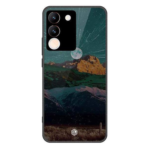 Mountains Wanderlust Series Soft Phone Case - Premium Glass Case - Vivo V29e
