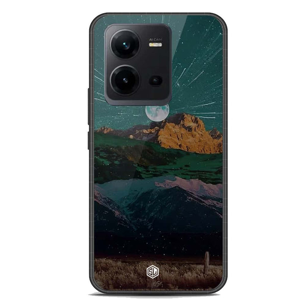 Mountains Wanderlust Series Soft Phone Case - Premium Glass Case - Vivo V25 5G