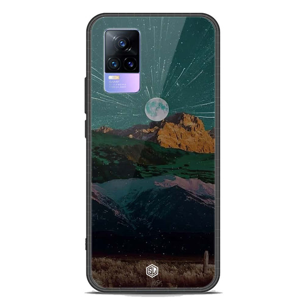 Mountains Wanderlust Series Soft Phone Case - Premium Glass Case - Vivo V21e