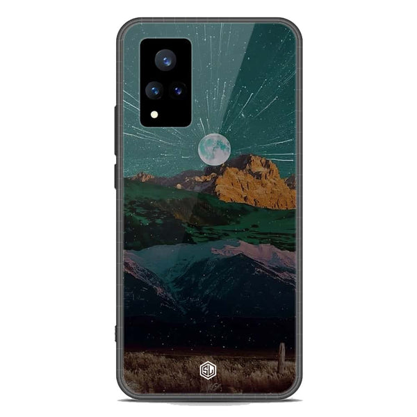 Mountains Wanderlust Series Soft Phone Case - Premium Glass Case - Vivo V21