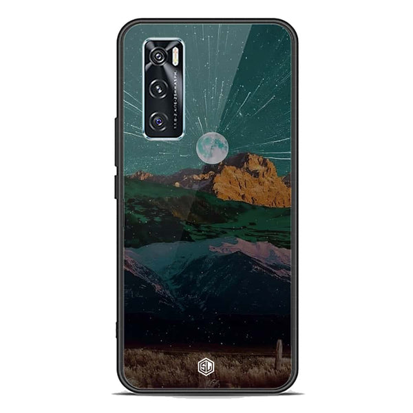 Mountains Wanderlust Series Soft Phone Case - Premium Glass Case - Vivo V20 SE