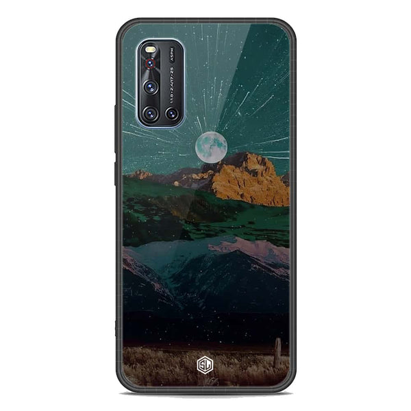 Mountains Wanderlust Series Soft Phone Case - Premium Glass Case - Vivo V19