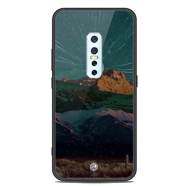 Mountains Wanderlust Series Soft Phone Case - Premium Glass Case - Vivo V17 Pro