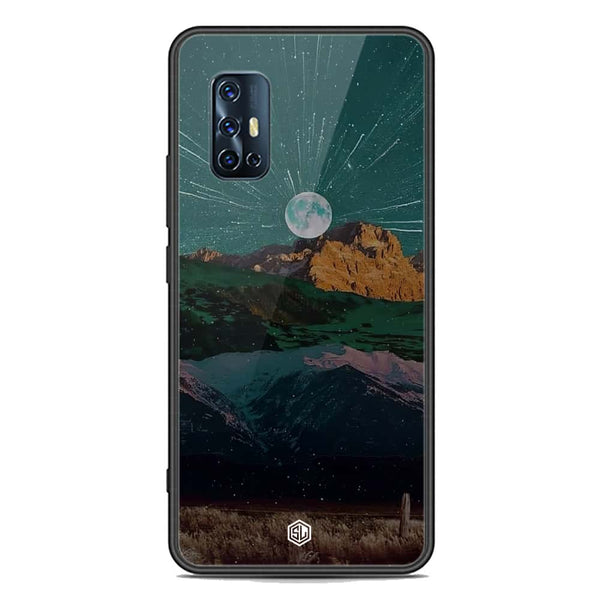 Mountains Wanderlust Series Soft Phone Case - Premium Glass Case - Vivo V17