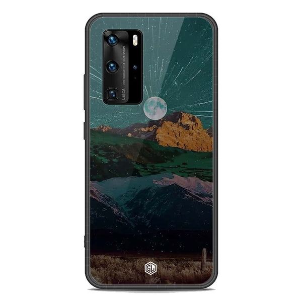 Mountains Wanderlust Series Soft Phone Case - Premium Glass Case - Huawei P40 Pro
