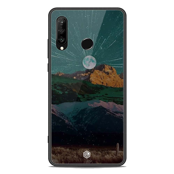 Mountains Wanderlust Series Soft Phone Case - Premium Glass Case - Huawei P30 lite