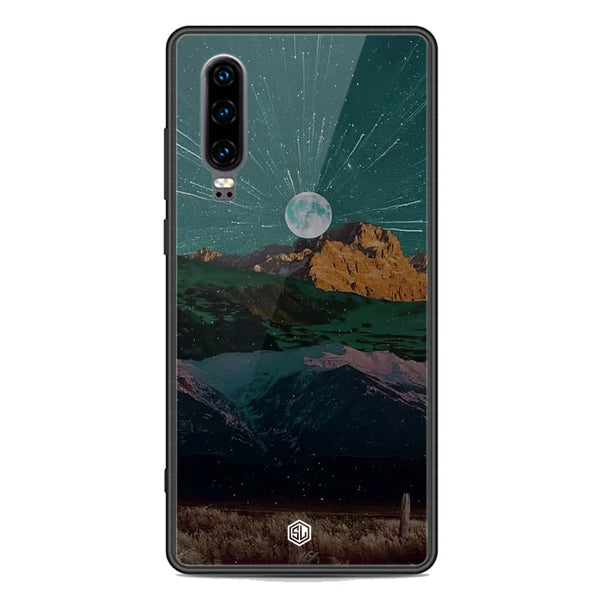 Mountains Wanderlust Series Soft Phone Case - Premium Glass Case - Huawei P30