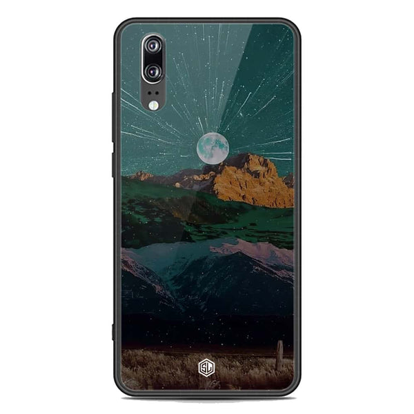 Mountains Wanderlust Series Soft Phone Case - Premium Glass Case - Huawei P20