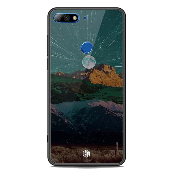 Mountains Wanderlust Series Soft Phone Case - Premium Glass Case - Huawei Honor 7C