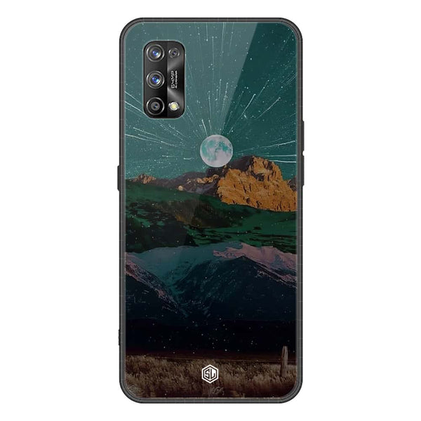Mountains Wanderlust Series Soft Phone Case - Premium Glass Case - Realme 7 Pro