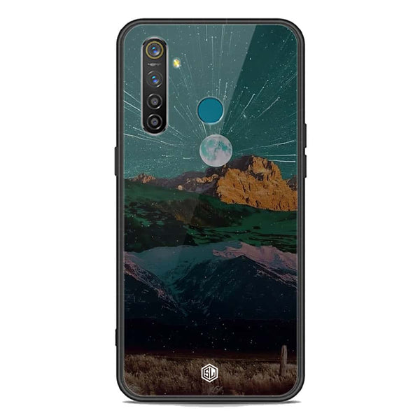 Mountains Wanderlust Series Soft Phone Case - Premium Glass Case - Realme 5 Pro