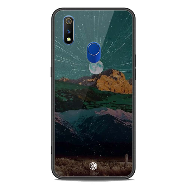 Mountains Wanderlust Series Soft Phone Case - Premium Glass Case - Realme 3 Pro