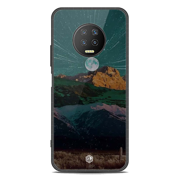Mountains Wanderlust Series Soft Phone Case - Premium Glass Case - Infinix Note 7