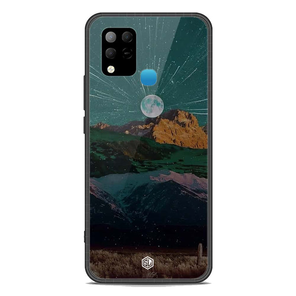 Mountains Wanderlust Series Soft Phone Case - Premium Glass Case - Infinix Hot 10S