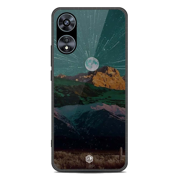 Mountains Wanderlust Series Soft Phone Case - Premium Glass Case - Oppo A78 4G