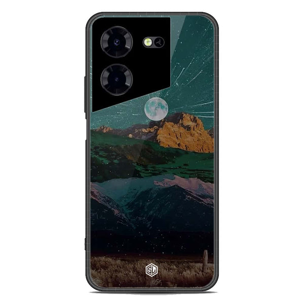 Mountains Wanderlust Series Soft Phone Case - Premium Glass Case - Tecno Pova 5 Pro