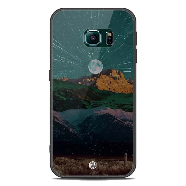 Mountains Wanderlust Series Soft Phone Case - Acrylic Case - Samsung Galaxy S6 Edge