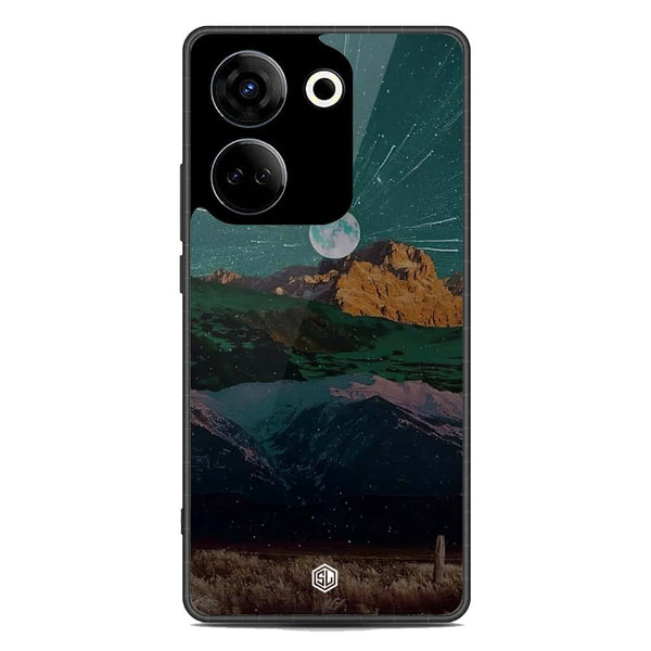 Mountains Wanderlust Series Soft Phone Case - Metal Case - Tecno Camon 20 Pro