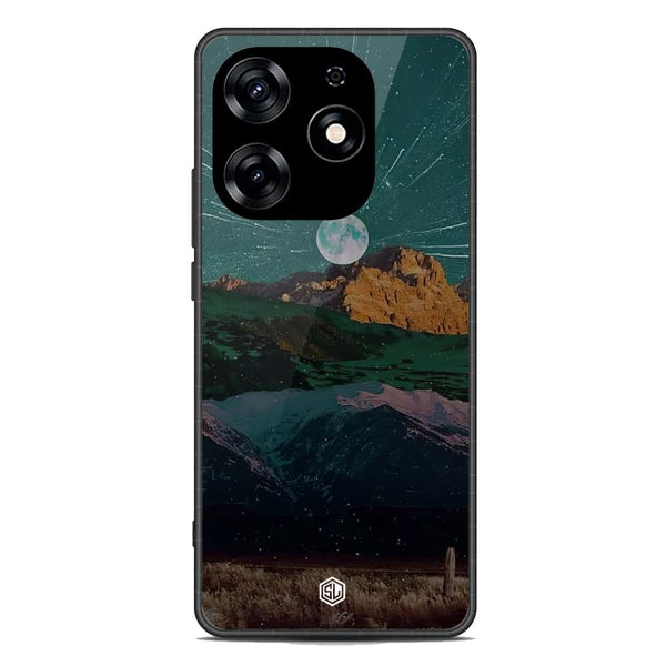 Mountains Wanderlust Series Soft Phone Case - Metal Case - Tecno Spark 10 Pro