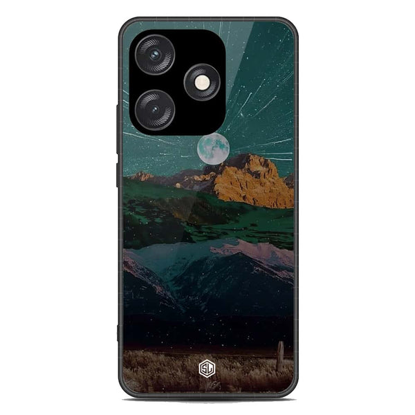 Mountains Wanderlust Series Soft Phone Case - Metal Case - Tecno Spark 10C