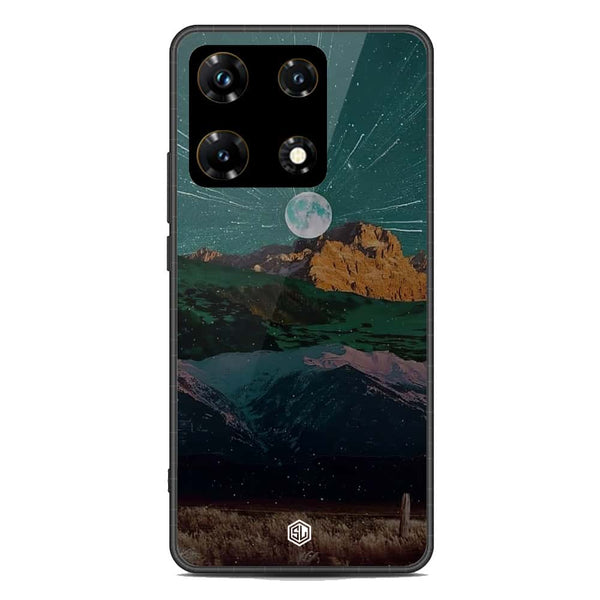 Mountains Wanderlust Series Soft Phone Case - Metal Case - Infinix Note 30 Pro