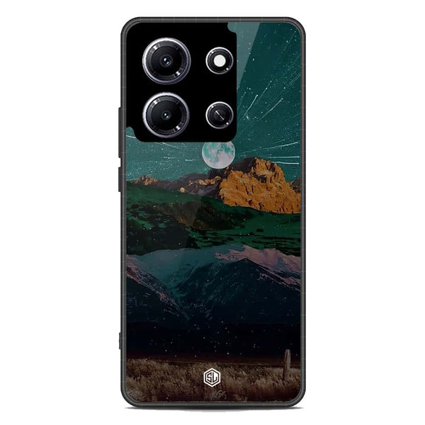 Mountains Wanderlust Series Soft Phone Case - Metal Case - Infinix Note 30i