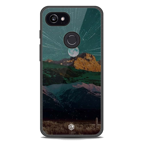 Mountains Wanderlust Series Soft Phone Case - Metal Case - Google Pixel 2 XL
