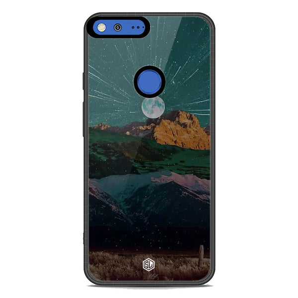 Mountains Wanderlust Series Soft Phone Case - Metal Case - Google Pixel XL
