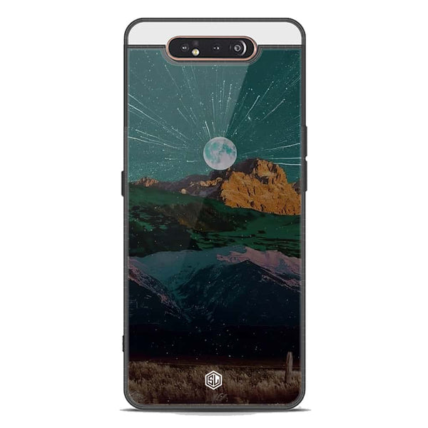 Mountains Wanderlust Series Soft Phone Case - Premium Glass Case - Samsung Galaxy A80