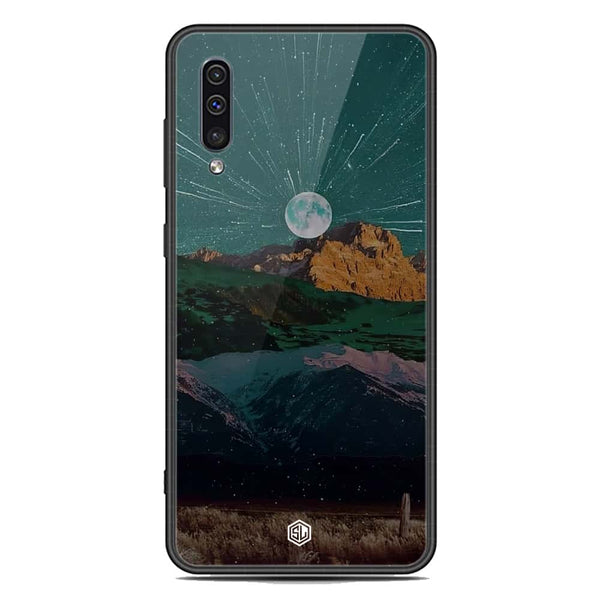 Mountains Wanderlust Series Soft Phone Case - Premium Glass Case - Samsung Galaxy A50