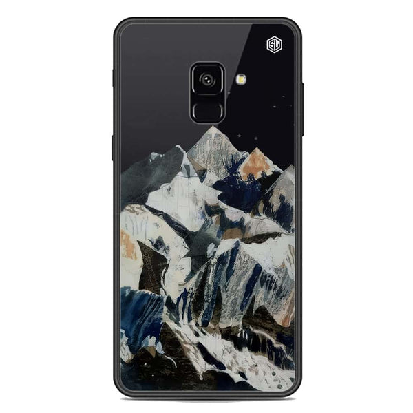 Mountains Wanderlust Series Soft Phone Case - Premium Glass Case - Samsung Galaxy A8 2018