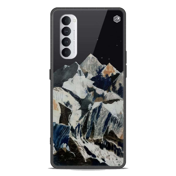 Mountains Wanderlust Series Soft Phone Case - Premium Glass Case - Oppo Reno 4 Pro 5G