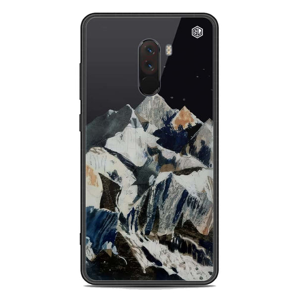 Mountains Wanderlust Series Soft Phone Case - Premium Glass Case - Xiaomi Pocophone F1