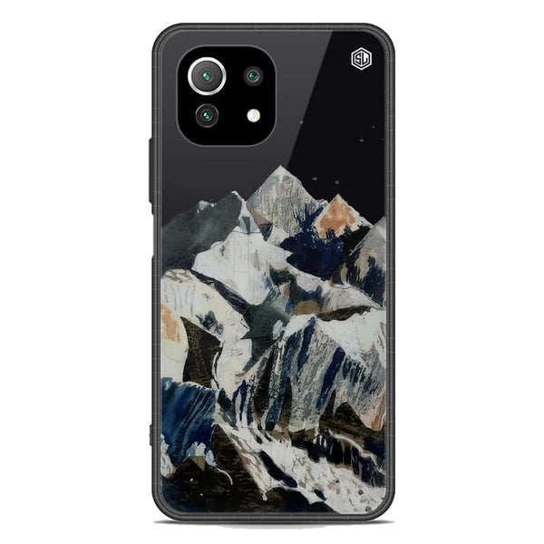 Mountains Wanderlust Series Soft Phone Case - Premium Glass Case - Xiaomi Mi 11 Lite