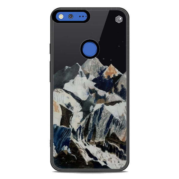 Mountains Wanderlust Series Soft Phone Case - Metal Case - Google Pixel XL