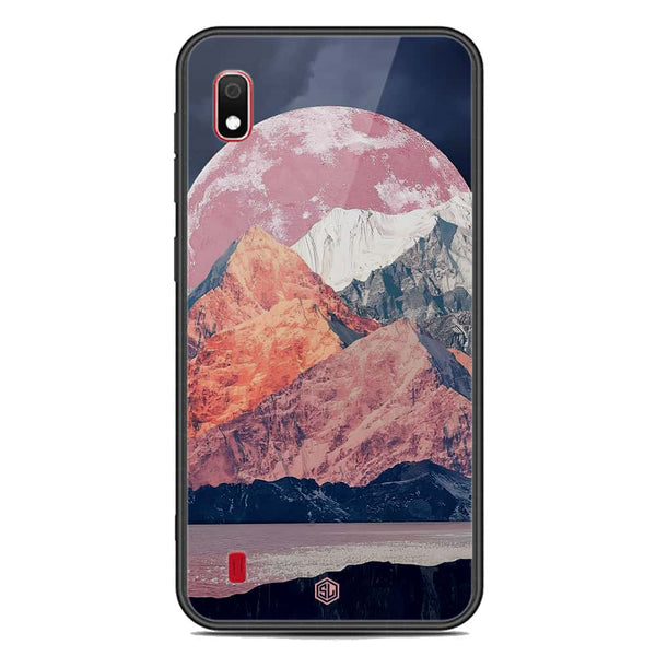 Mountains Wanderlust Series Soft Phone Case - Premium Glass Case - Design 5 - Samsung Galaxy A10