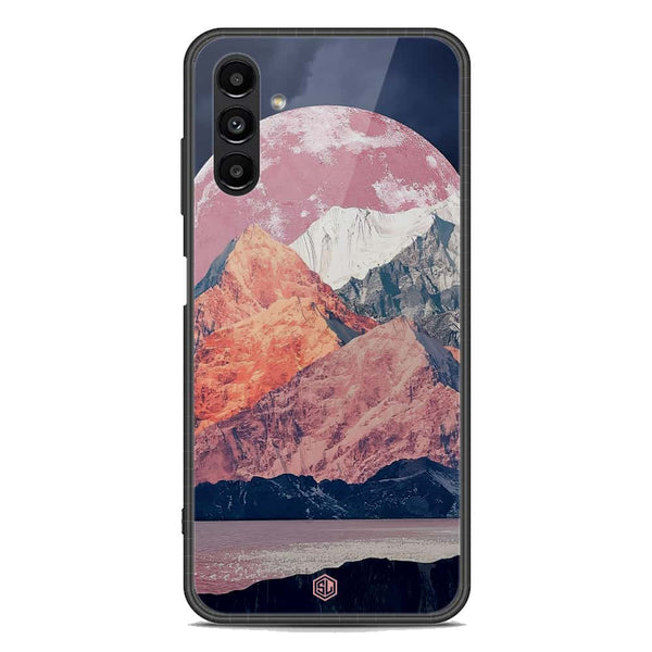 Mountains Wanderlust Series Soft Phone Case - Premium Glass Case - Design 5 - Samsung Galaxy A04s
