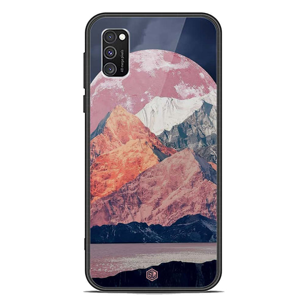 Mountains Wanderlust Series Soft Phone Case - Premium Glass Case - Design 5 - Samsung Galaxy A03s