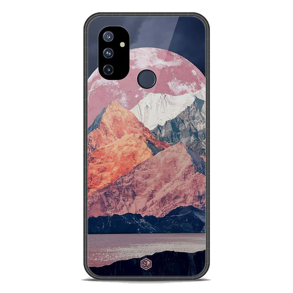 Mountains Wanderlust Series Soft Phone Case - Premium Glass Case - Design 5 - OnePlus Nord N100