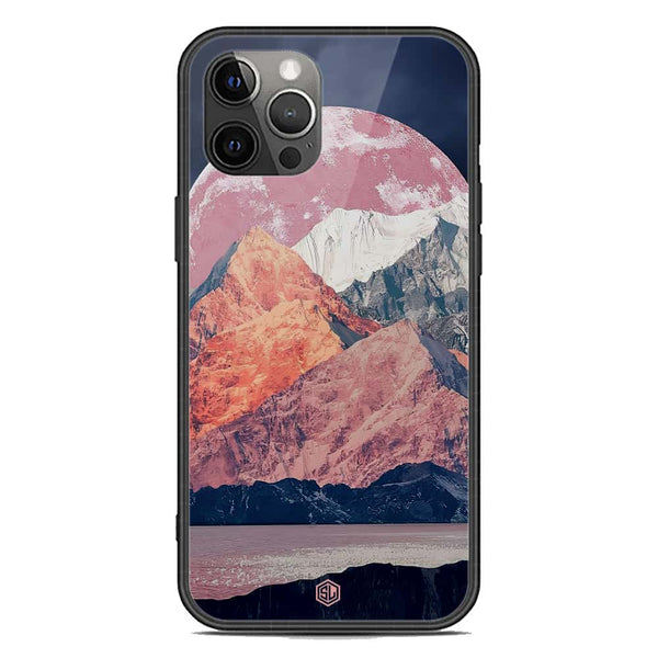 Mountains Wanderlust Series Soft Phone Case - Premium Glass Case - Design 5 - iPhone 12 Pro Max