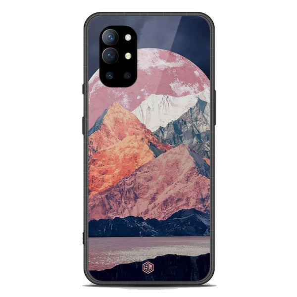 Mountains Wanderlust Series Soft Phone Case - Premium Glass Case - Design 5 - OnePlus 9R