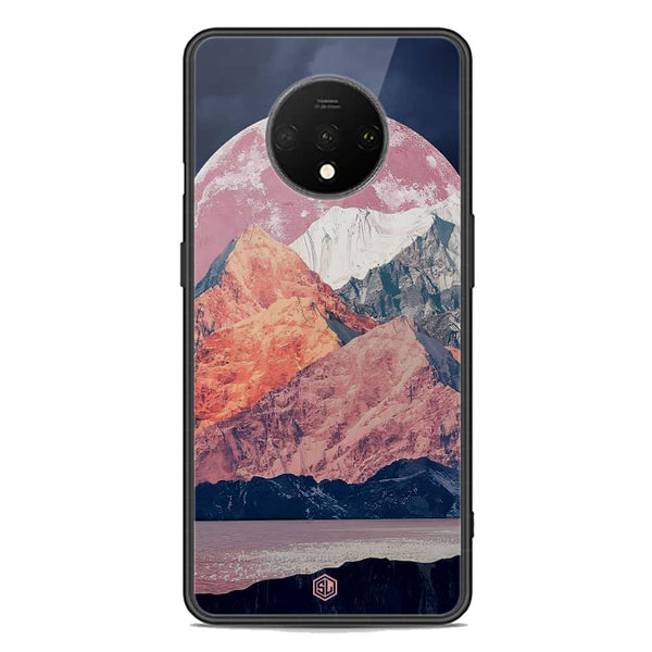 Mountains Wanderlust Series Soft Phone Case - Premium Glass Case - Design 5 - OnePlus 7T