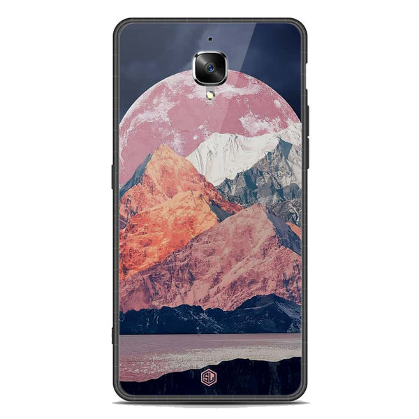 Mountains Wanderlust Series Soft Phone Case - Premium Glass Case - Design 5 - OnePlus 3T