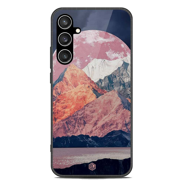 Mountains Wanderlust Series Soft Phone Case - Premium Glass Case - Design 5 - Samsung Galaxy S23 FE