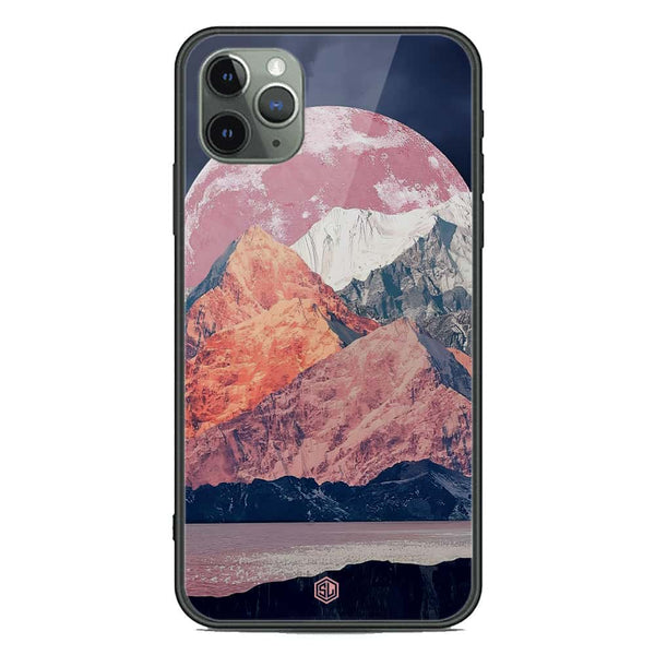Mountains Wanderlust Series Soft Phone Case - Premium Glass Case - Design 5 - iPhone 11 Pro Max