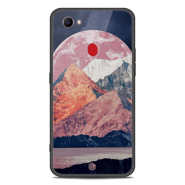 Mountains Wanderlust Series Soft Phone Case - Premium Glass Case - Design 5 - Oppo F7