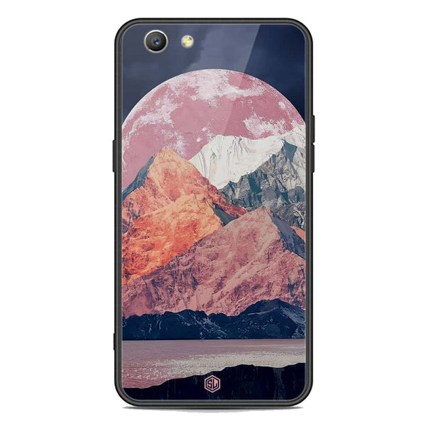 Mountains Wanderlust Series Soft Phone Case - Premium Glass Case - Design 5 - Oppo F1S