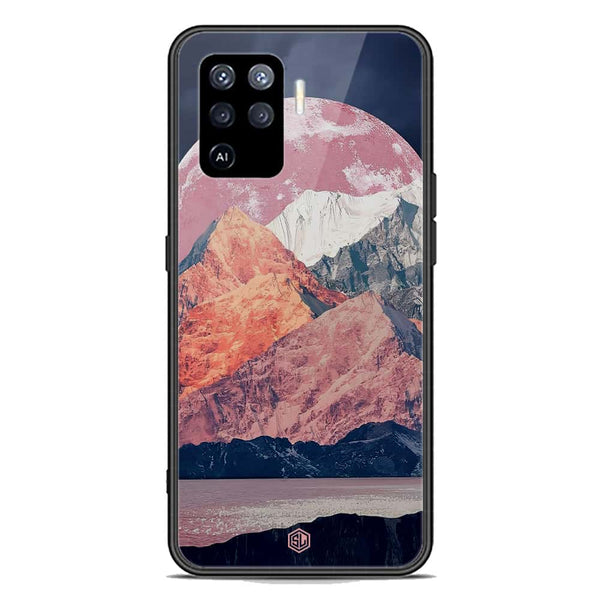 Mountains Wanderlust Series Soft Phone Case - Premium Glass Case - Design 5 - Oppo A94