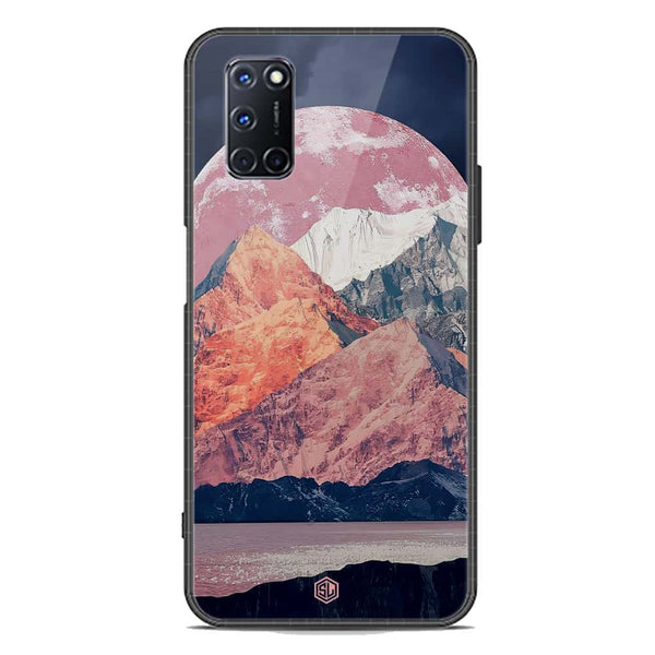 Mountains Wanderlust Series Soft Phone Case - Premium Glass Case - Design 5 - Oppo A72