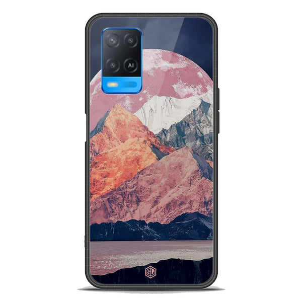 Mountains Wanderlust Series Soft Phone Case - Premium Glass Case - Design 5 - Oppo A54 4G